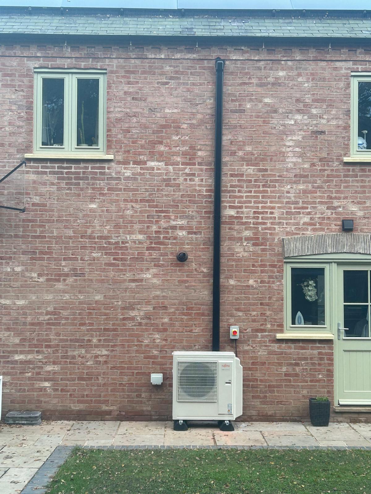 Domestic air conditioning installation by Elite Cooling and Heating 08